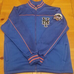 New York Mets Majestic Full Zip Jacket - Size XL - New Without Tags - NICE!